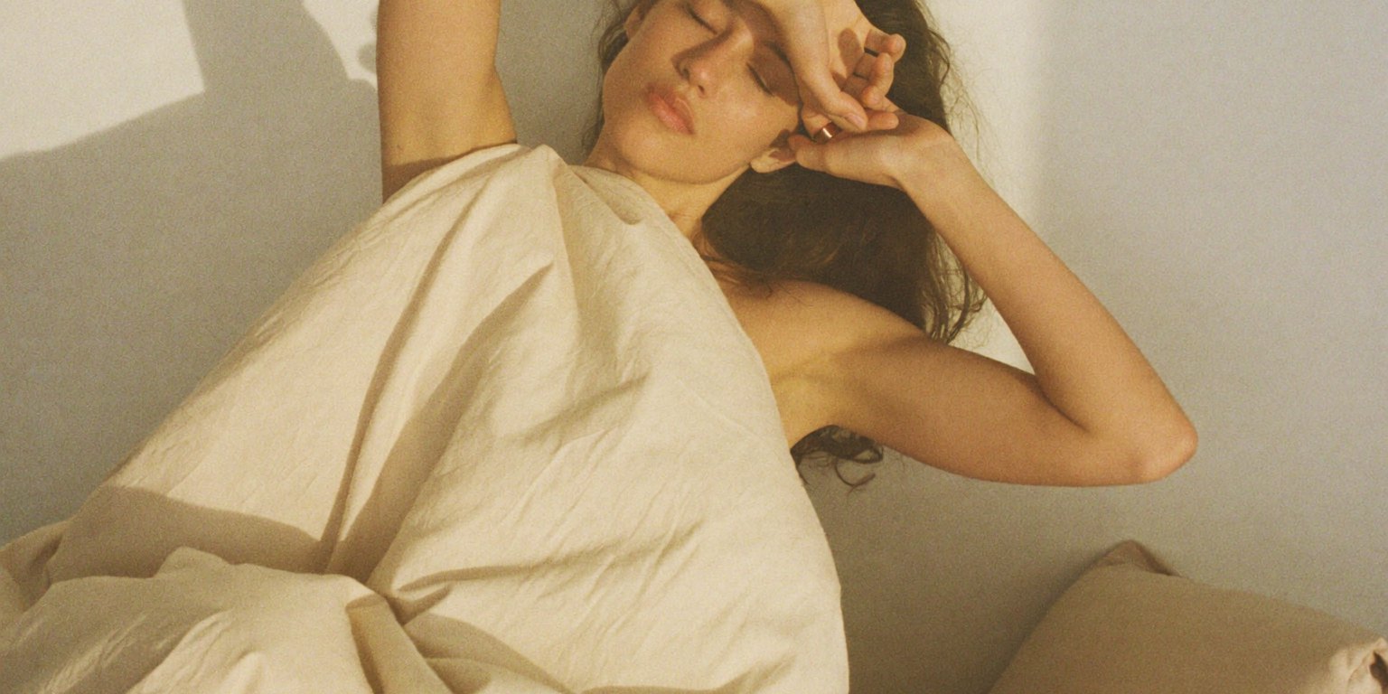 Waking slowly in warm morning light